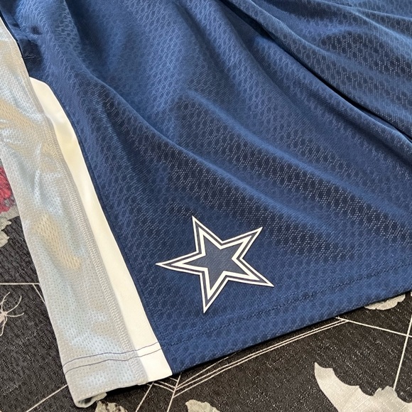 NWT 2012 Nike Dri-Fit Dallas Cowboys Speed Fly XL CHAINMAIL Performance Shorts M - Picture 5 of 12
